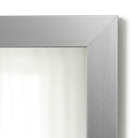 Pendleton Satin Nickel Framed Mirror