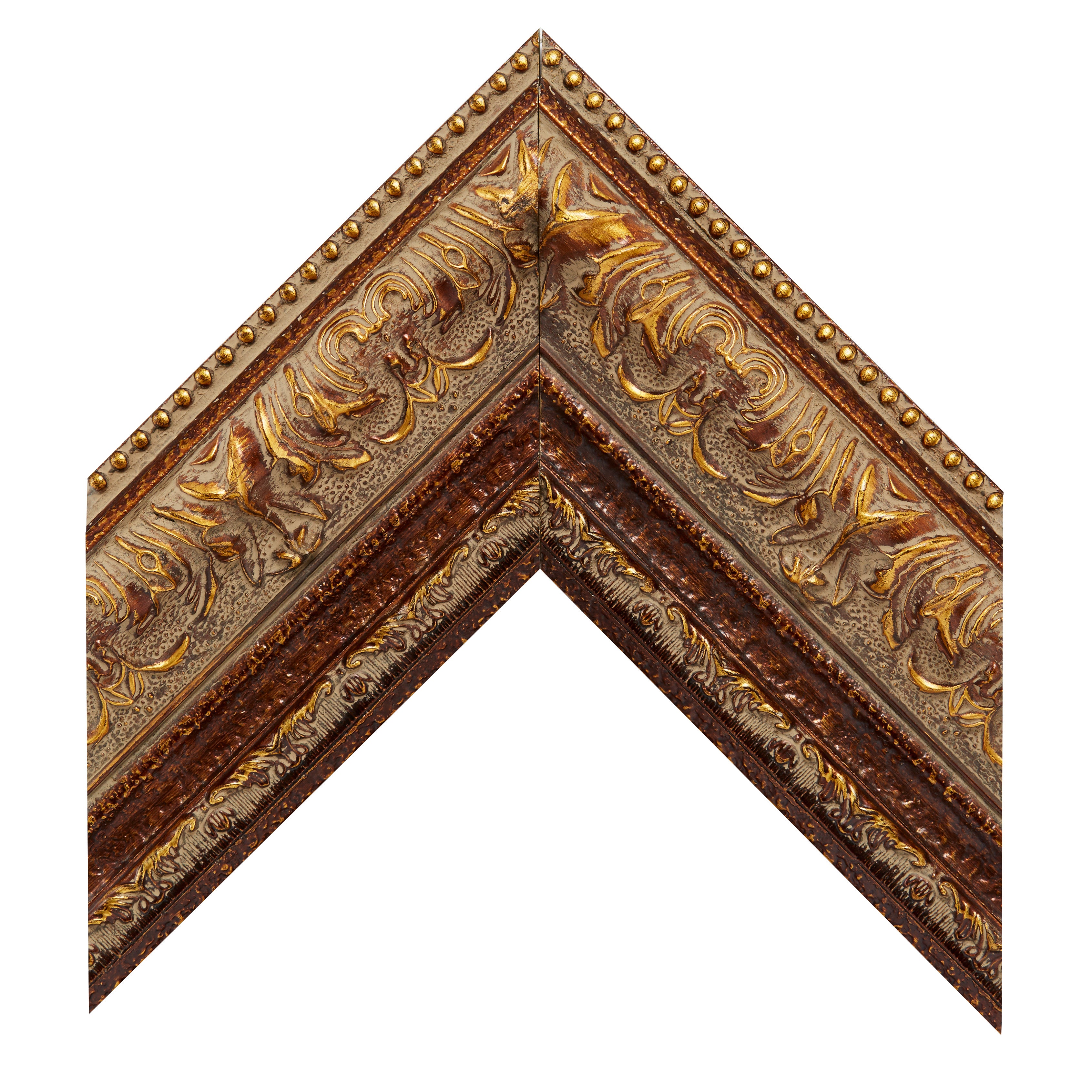 Lincoln Gold Framed Mirror