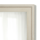 Kendall Antique White Framed Mirror