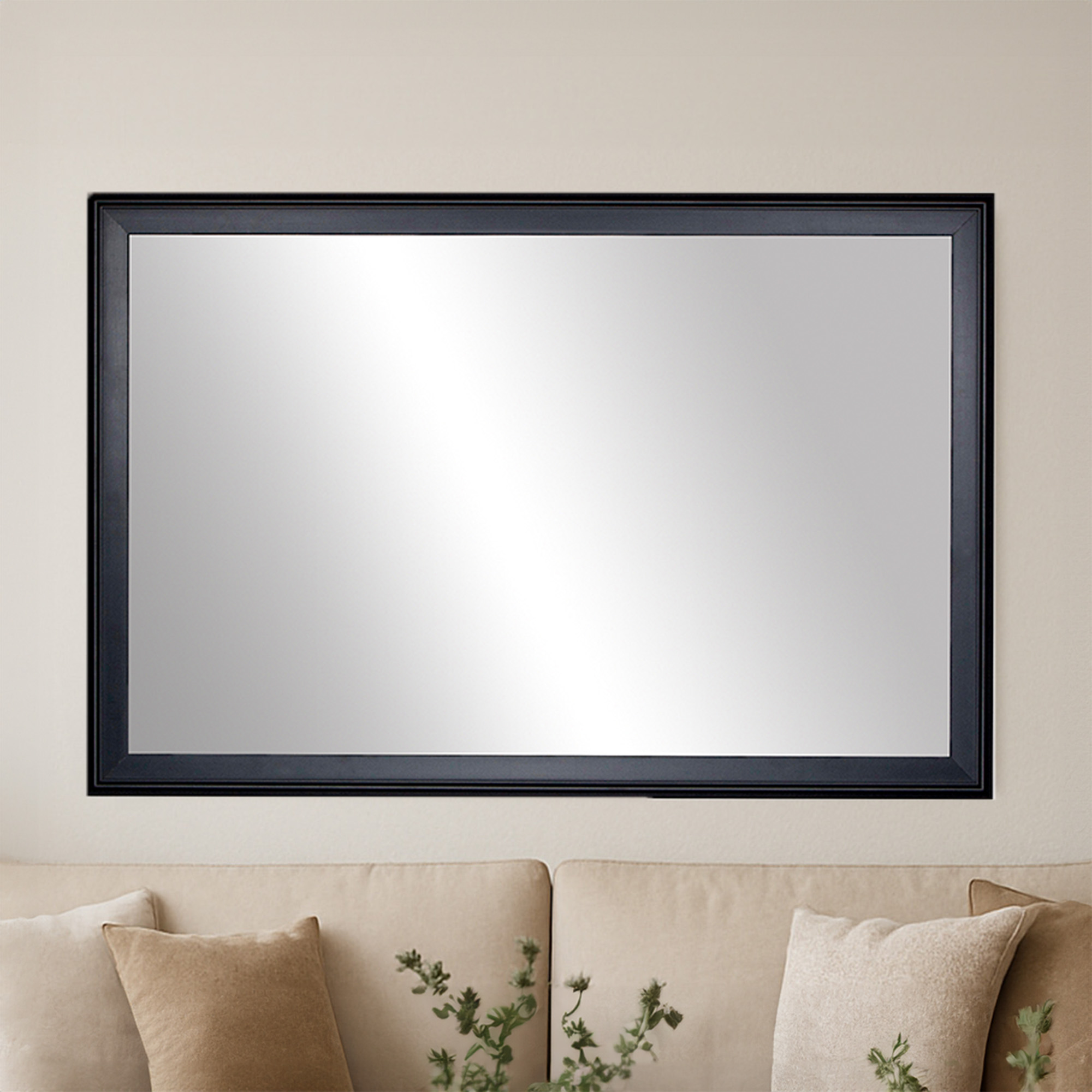 Kendall Black Framed Mirror