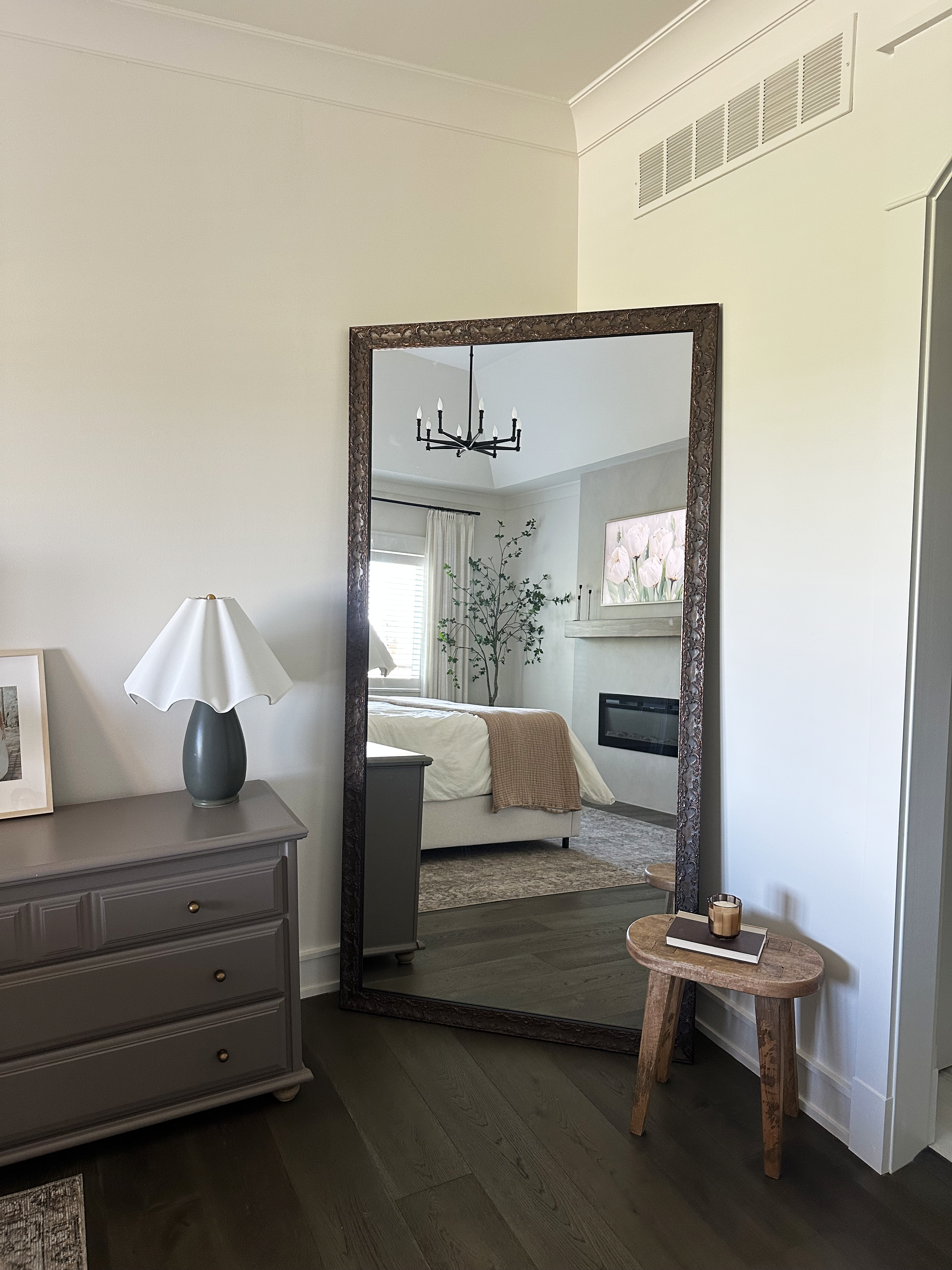 Maricopa Antique Bronze Framed Mirror