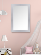 Pendleton Brushed Chrome Framed Mirror