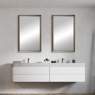 Crenshaw Pewter Framed Mirror