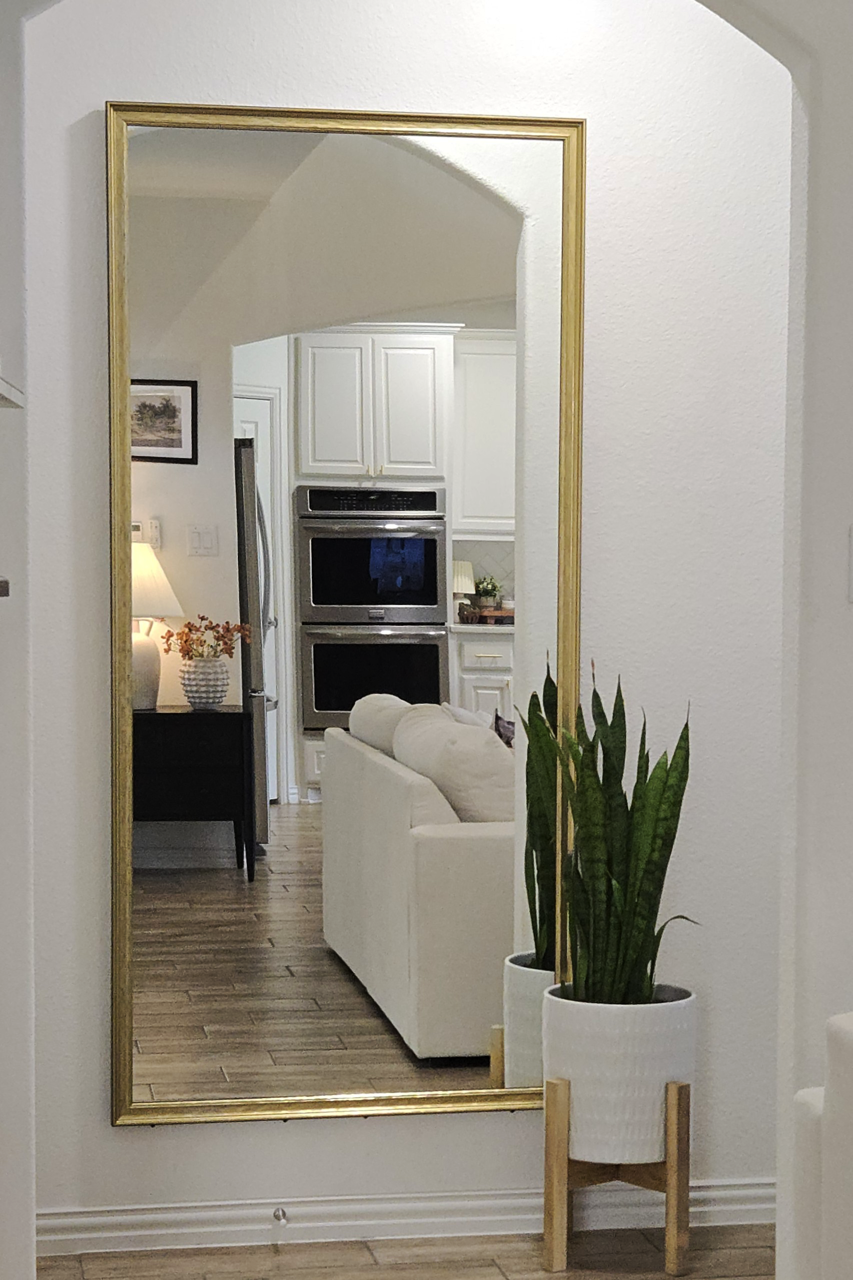 Crenshaw Gold Framed Mirror
