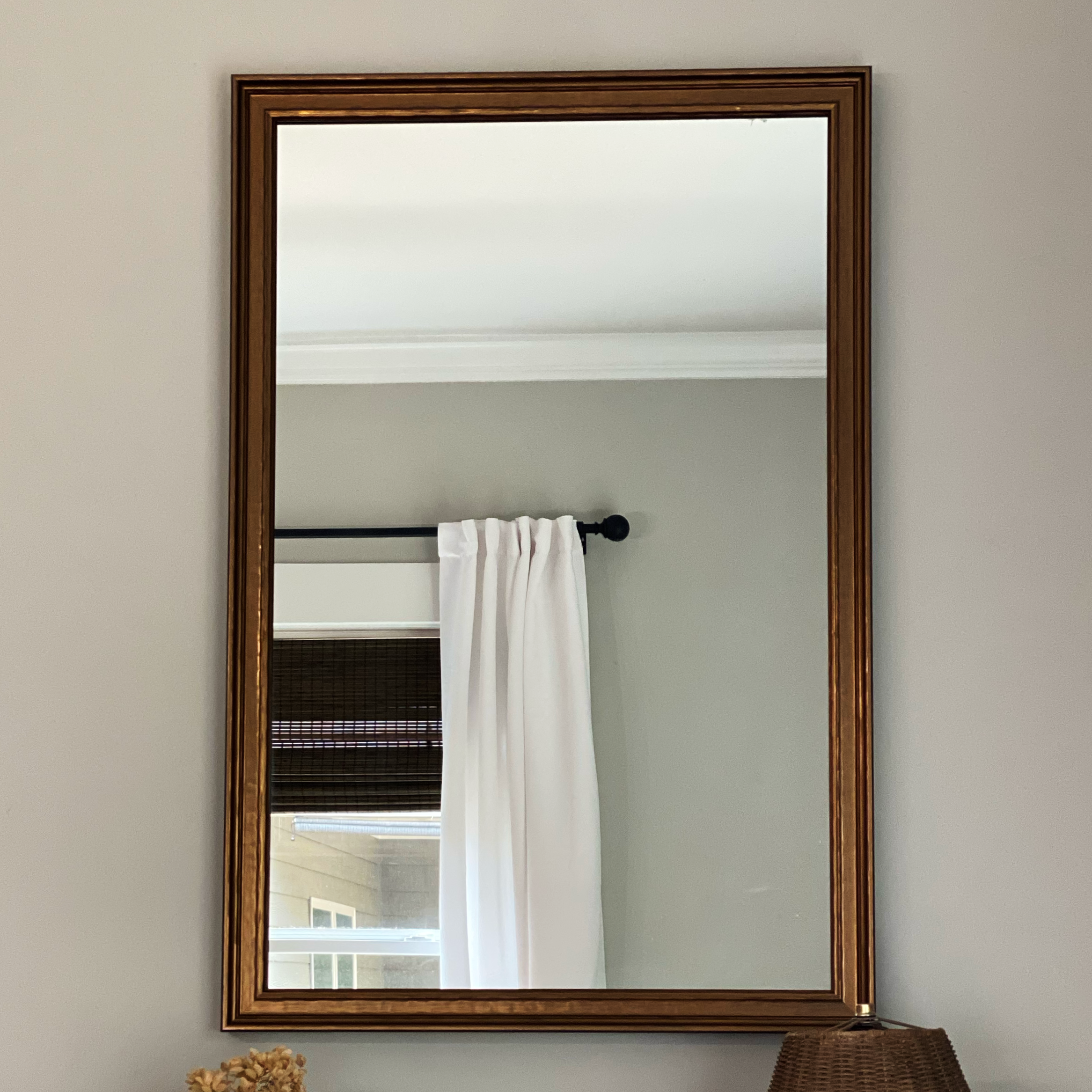 Crenshaw Bronze Framed Mirror
