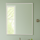 Windham Satin Nickel Metal Mirror