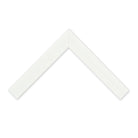 Windham Pure White Metal Mirror