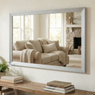 LaRue Nickel Framed Mirror