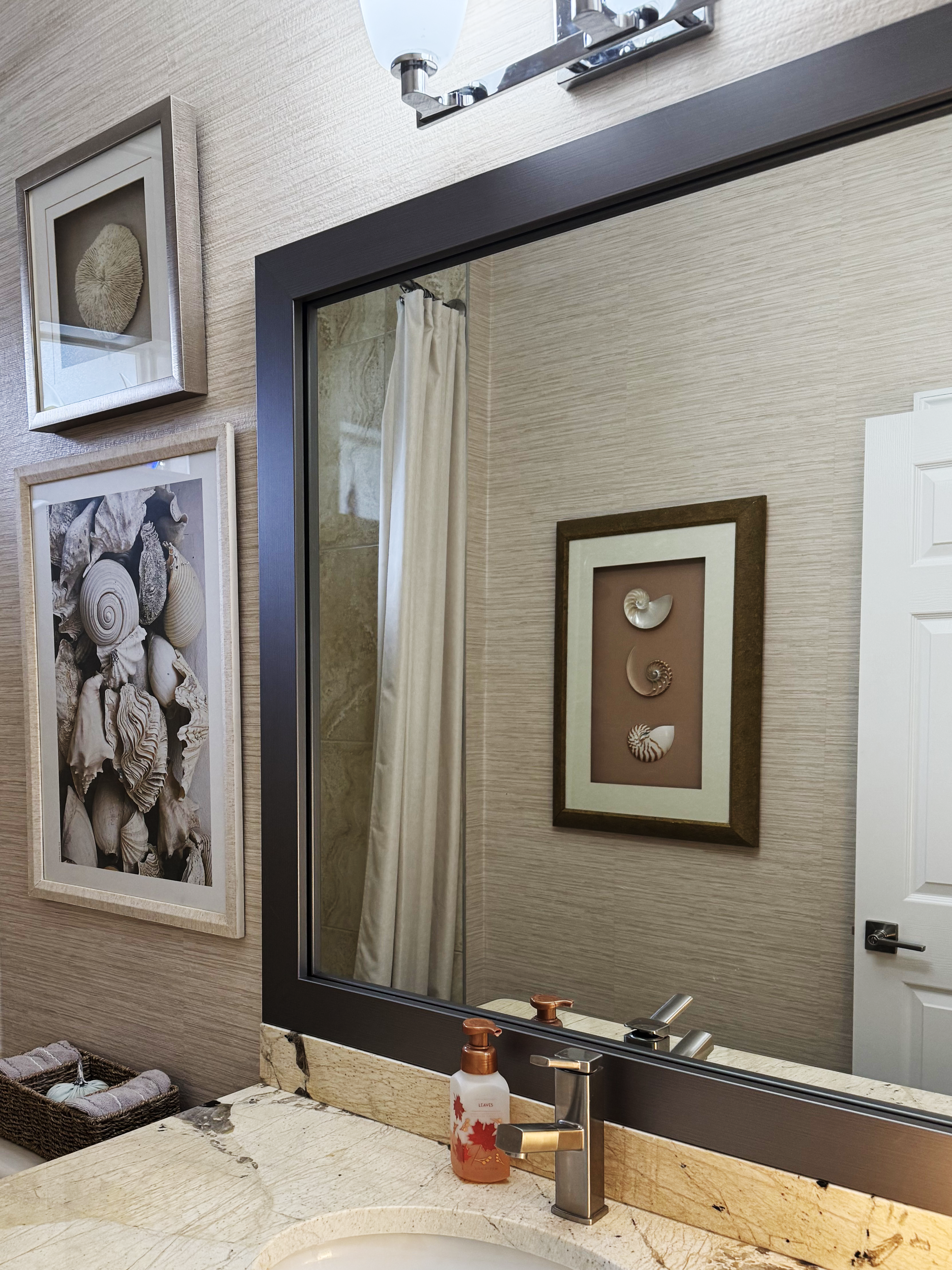 Upton Satin Nickel Add A Frame