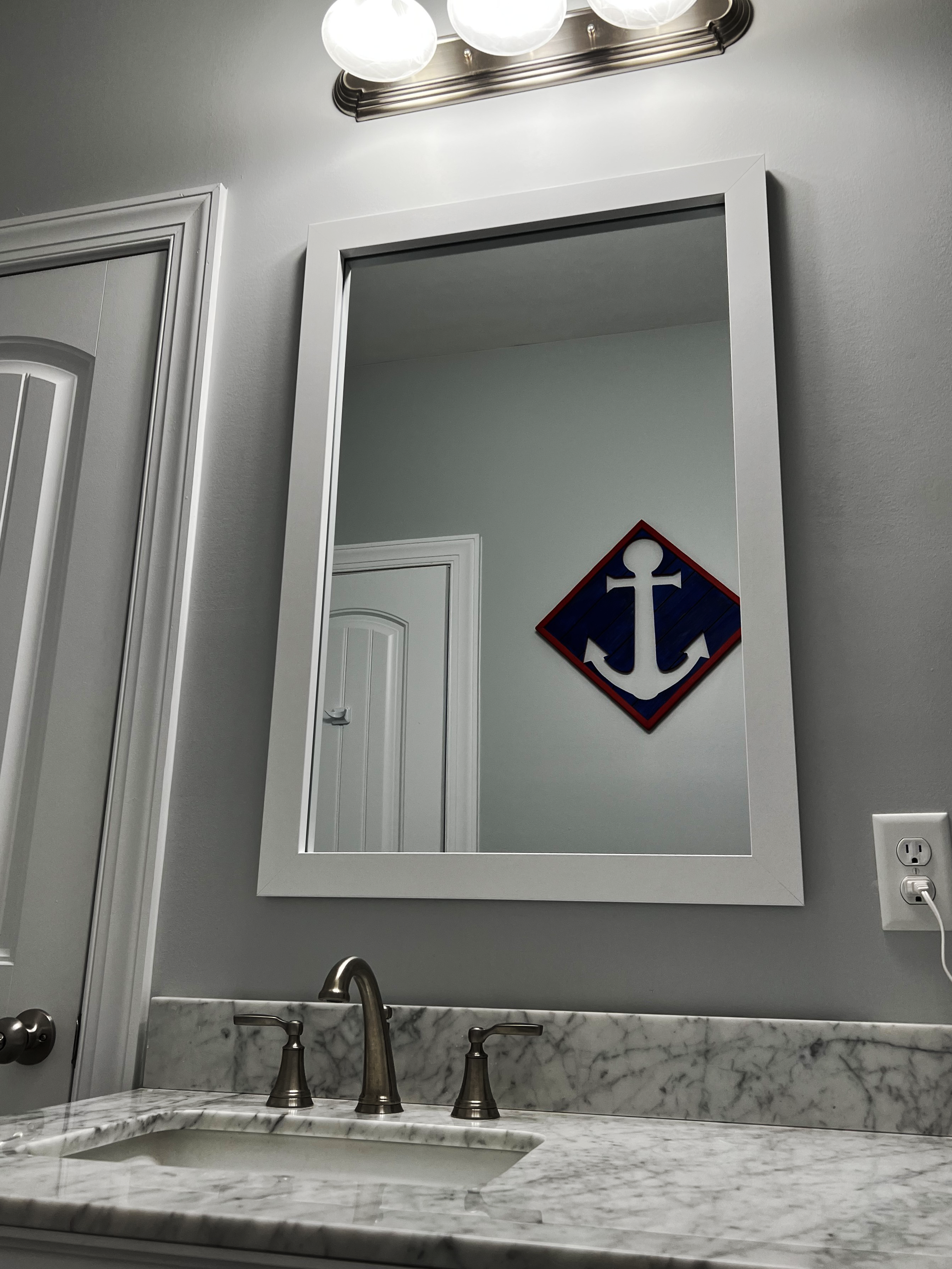 Weston Pure White Add A Frame
