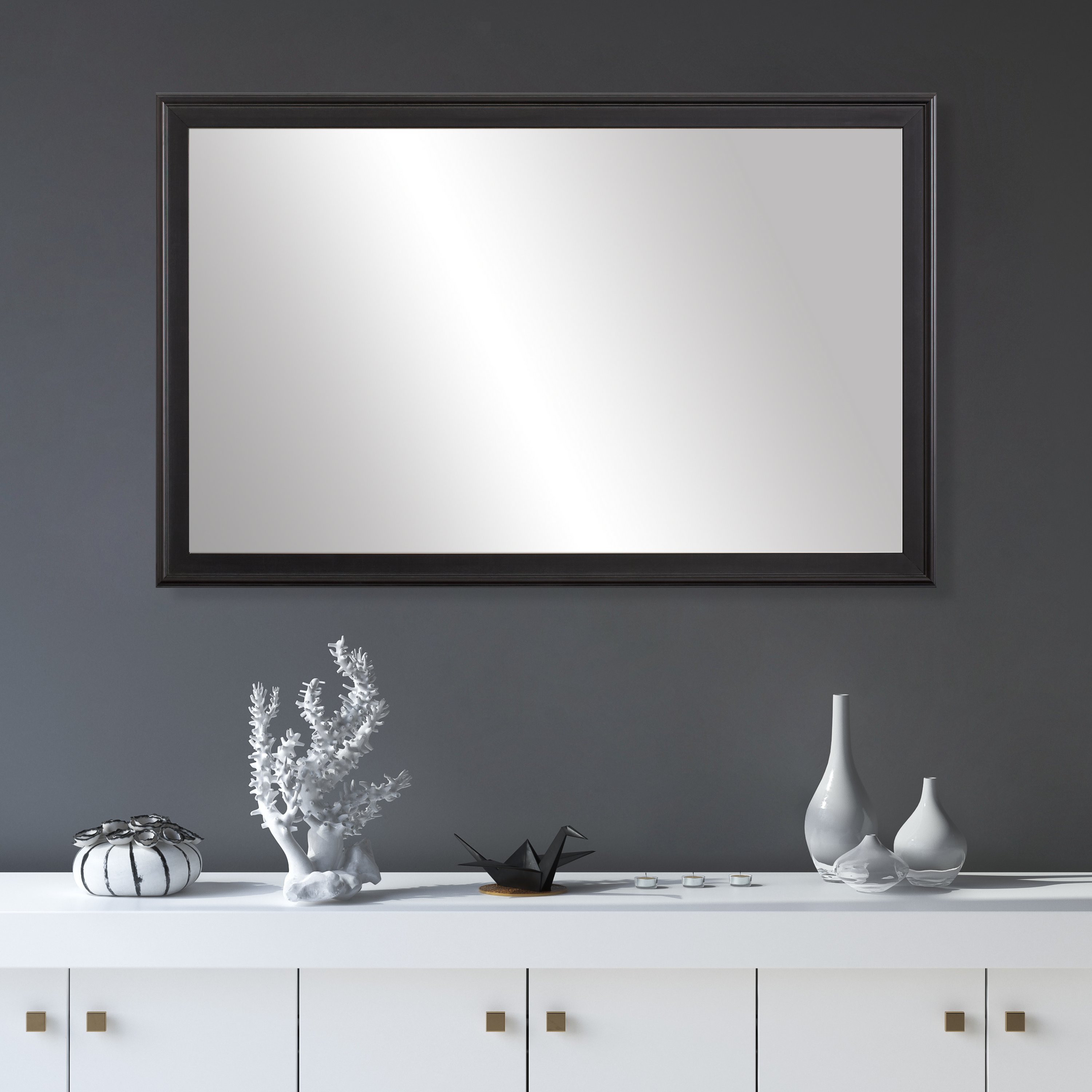 Kendall Black Framed Mirror