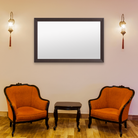 LaRue Espresso Framed Mirror