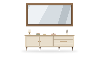 Large mirror example